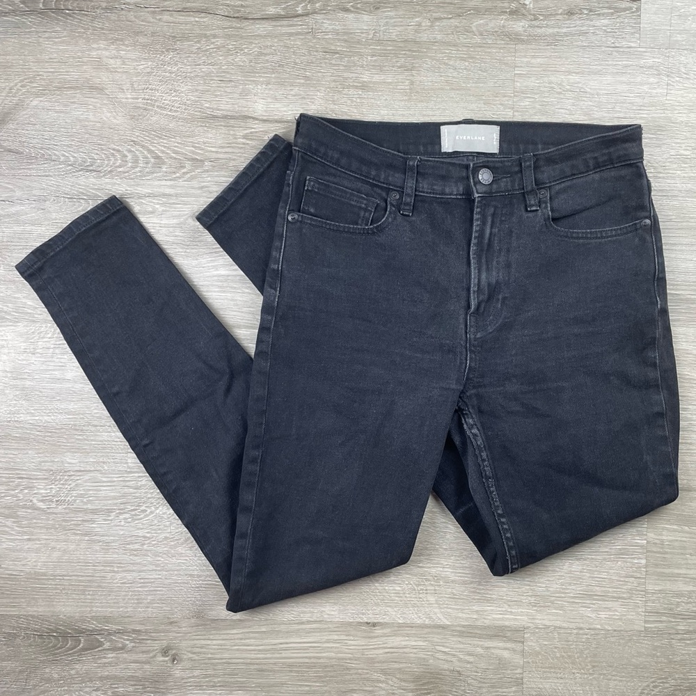Everlane Black Mid Rise Jeans